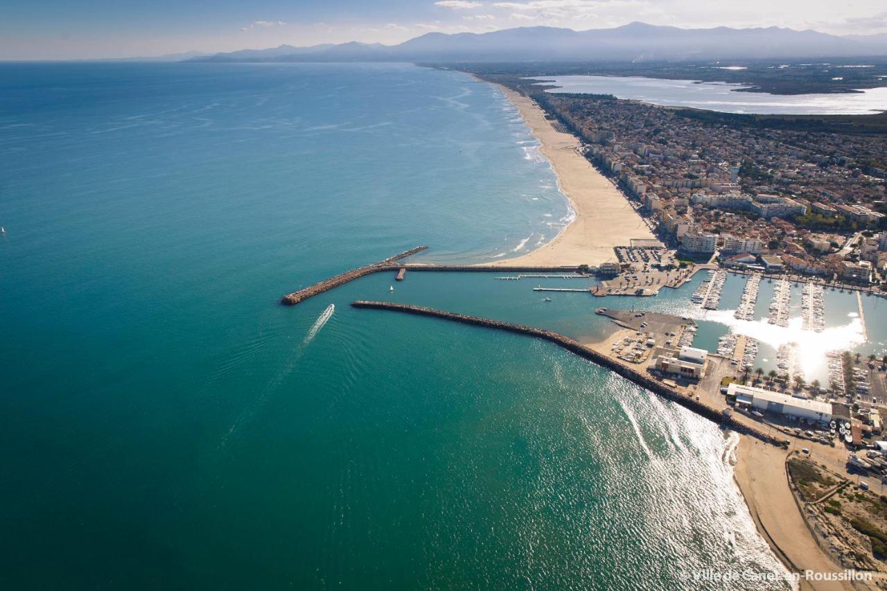 "Mer" Sejour Detente Tout Confort, Magnifique Vue Sur La Mer Canet-en-Roussillon Εξωτερικό φωτογραφία